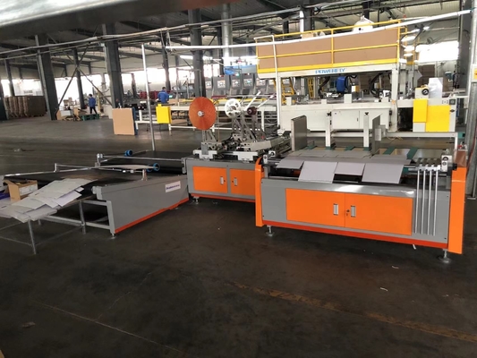 Caja acanalada de 6 barras que pega la máquina 1600kg 60m/min-100m/min