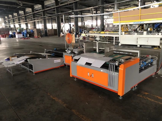 Garantía de un año polar 100m/min de Grey Automatic Box Gluing Machine 1310m m