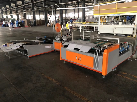 alimentación automática de la máquina de Gluer de la carpeta de la caja de papel de 1300mm×1050m m