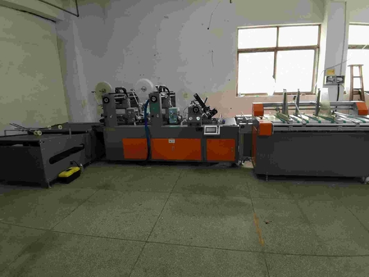 Caja acanalada automática llena que pega la máquina 80m/Min 1600KG