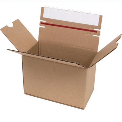 Caja automática anaranjada que pega la caja acanalada 100m/Min One Year Warranty de la máquina