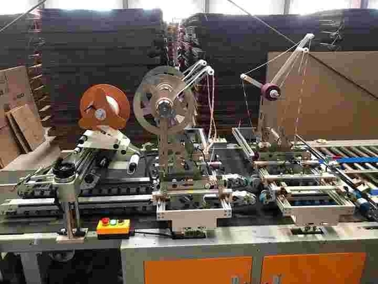 Cartón plegable automático que pega la máquina 70m/Min Polar Grey/naranja